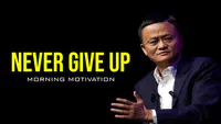 5. Jack Ma – “Never Give Up”