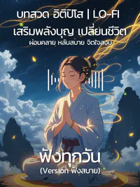 บทสวดอิติปิโส แบบ Lo-Fi ฟังเพลินก่อนนอน